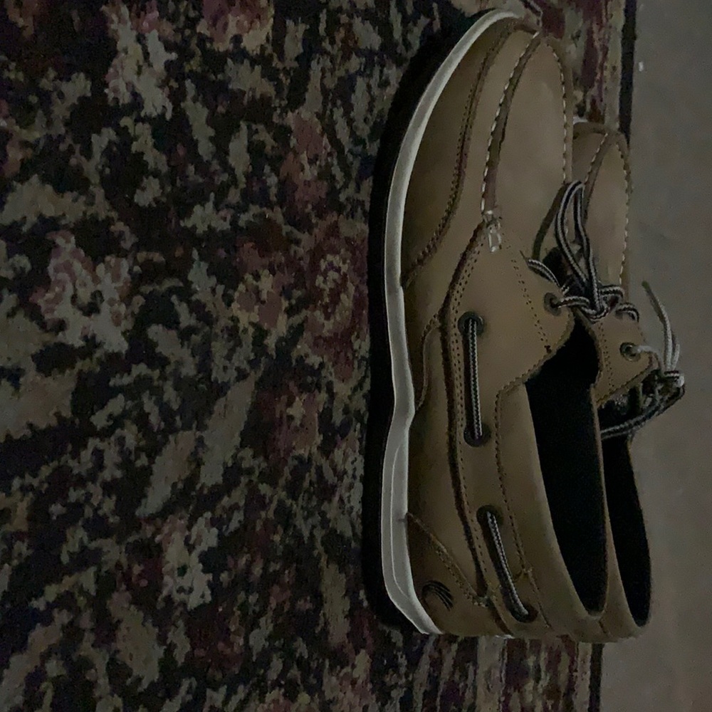 Size 7.5 sperry dress shoes